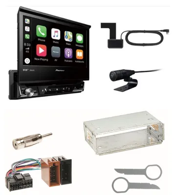 Produktbild von Pioneer AVH-Z7200DAB Bluetooth CD USB Einbauset für Mercedes SLK R170 W208 W210