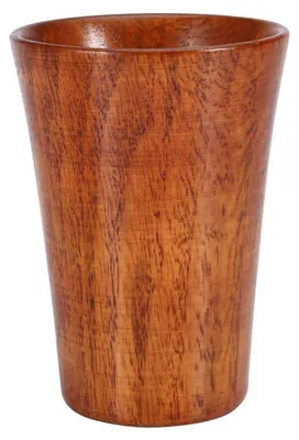 Produktbild von Holz-Teetasse 2,8 Unzen Naturholz Massivholzbecher Handgefertigt für Tee Kaffee Wasser