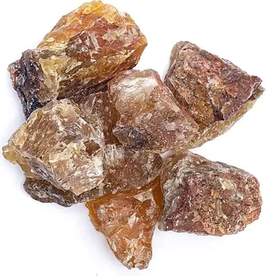 Produktbild von Rauer gelber Fluorit – ±3–8 cm; ±1000g