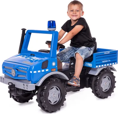 Produktbild von Tretfahrzeug rollyUnimog Polizei