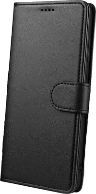 Immagine prodotto di Custodia per Google Pixel 9a - Portafoglio nero con patta per conservare le carte di credito Phonillico®