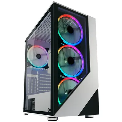 Produktbild von LC-Power Geh Midi Gaming 803W Lucid_X (White)