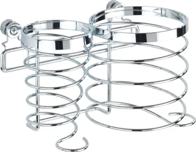 Produktbild von WENKO Haartrockner Halter und Glätteisen Fön Glätteisen Edelstahl Haare Frisur