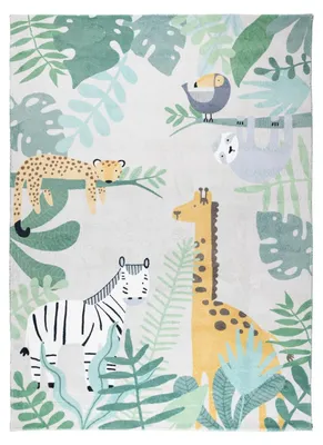 Zdjęcie produktu dla Dywan dziecięcy - Jungle Giraffe Beżowy