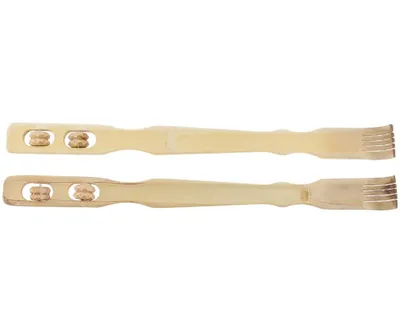Produktbild von 2 Stück Holz Rückenkratzer Handheld Manuell Rücken Massagegerät Langer Rückenkratzer für Sofortige Linderung von Juckreiz Körper Entspannung