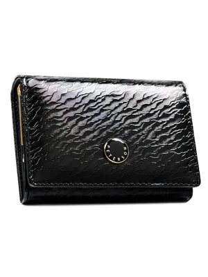 Produktbild von Rovicky Damen Geldbörse Portemonnaie aus Leder Wallet RFID, schwarz