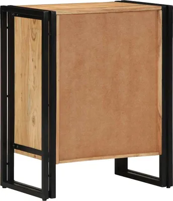 Immagine prodotto di Mobile per scarpe con porta Marrone Legno massello di acacia