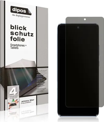 Produktbild von Schutzfolie für Motorola Moto S30 Pro mit Sichtschutz Blickschutz Folie
