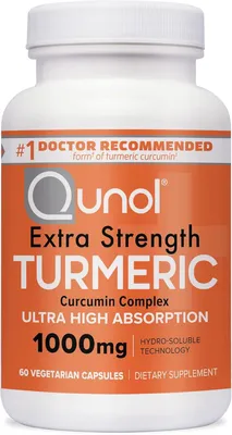 Produktbild von Qunol Kurkumin-Komplex mit Curcumin, 1000 mg Kapseln, 60 Stück