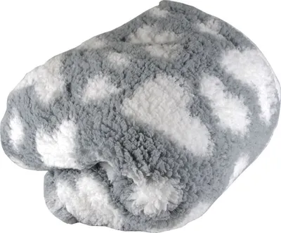 Produktbild von Kuscheldecke aus Polyester in Lammfelloptik ca. 150x200 cm