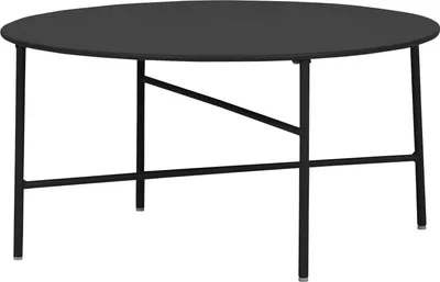 Zdjęcie produktu dla Penny stół ogrodowy Ø 70 cm. H 35 cm, czerń.