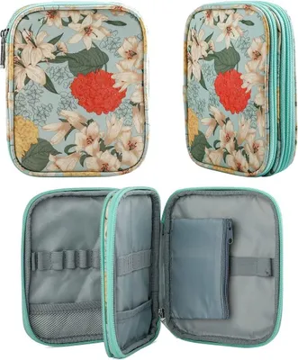 Produktbild von Häkelnadel-Tasche - Aufbewahrungsorganizer für Strickzubehör - Tragbar