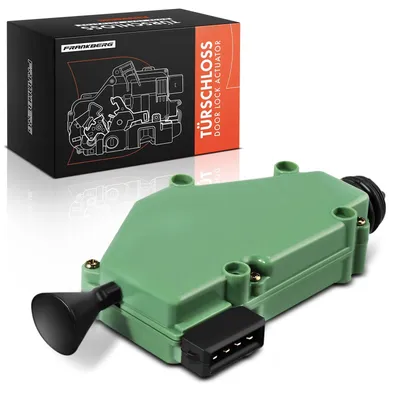 Immagine prodotto di Serratura del portellone posteriore - Serratura elettrica per portellone posteriore - Adatta per furgoni VW T3 T4 - Connettore a 4 pin - Sostituisce i codici 7D0959781A, 701959781, 2559781A