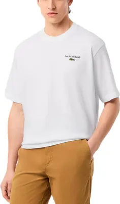 Image de Lacoste Th5950 Tee Shirt Couleur Blanc