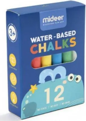 Obrázek produktu pro Mideer Dětské barevné křídy Velryba 12ks