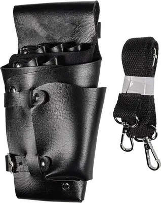 Produktbild von Kapperstas - Haaraccessoire - Professionell - Kunstleder - Scharenholster - Mit Schultergurt