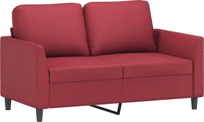 Produktbild von vidaXL 2-Sitzer-Sofa Weinrot 120 cm Kunstleder