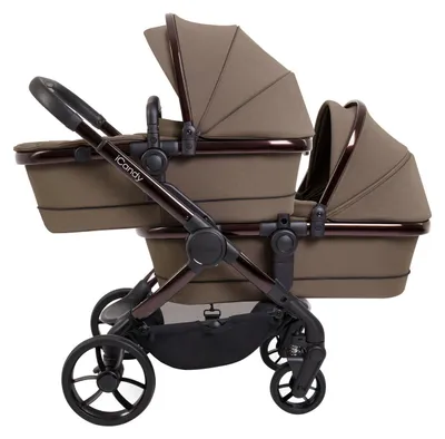 Produktbild von ICandy Peach 7 Twin Kinderwagen - Essential Bundle - Coco