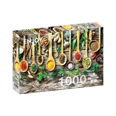 Immagine prodotto di Puzzle 1000 pezzi Enjoy – Erbe e Spezie