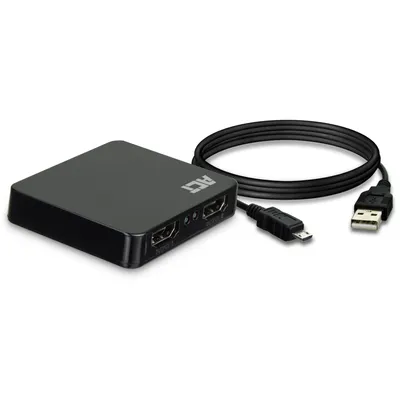 Obrázok produktu pre 1 x 2 rozdeľovač HDMI, 4K @ 30 Hz, napájanie cez USB