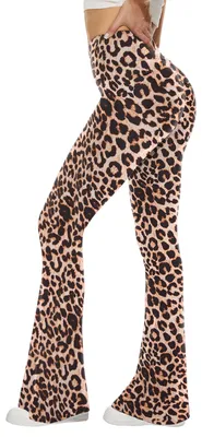 Zdjęcie produktu dla Spodnie do jogi Sundwudu, czarne, damskie, miękkie, wysoki stan, model bootcut