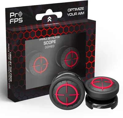 Productafbeelding van ProFPS Thumbsticks - Thumb Grips - Domed Set - Geschikt voor PS5