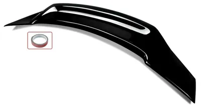 Imagen del producto de Alerón trasero de fibra de carbono (apariencia) - Spoiler trasero aerodinámico - 128 cm