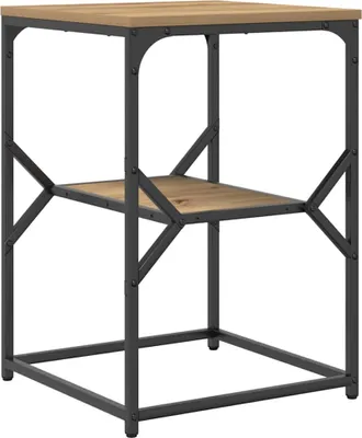 Image de Table d'appoint Chêne artisanal 41 x 40 x 60 cm