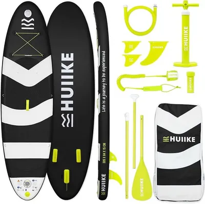 Imagen del producto de Tabla de paddle surf de 10 pies, con capacidad para hasta 130 kg, e incluye accesorios