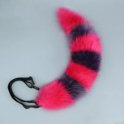 Productafbeelding van Solidchoice - Pluche Vossenstaart voor Cosplay en Feestelijkheden, 60 cm