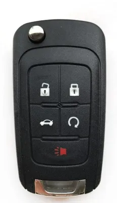 Immagine prodotto di Custodia Chiave Auto Techstar® compatibile con Opel, Chevrolet, Vauxhall, Spark, Cruze, Corsa, Astra, Insignia, Zafira, 5 Pulsanti