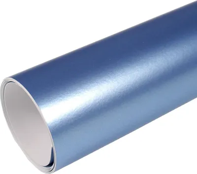 Produktbild von (14,8€/m²) Rapid Teck® Premium Color Shift Satin Ice Blue Autofolie 152 cm Breite Laufmeterware selbstklebende Folie mit Luftkanälen Auto Folie Farbwechsel Folie