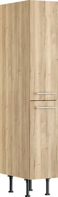 Produktbild von Optifit Apothekerschrank Erik290 BxTxH 30 x 58,4 x 176,6 cm wildeiche strukturiert matt zerlegt KFER MHFZ306-8+