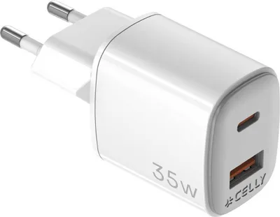 Produktbild von Celly 35w Usb-a-und Usb-c-wandladegerät    One Size