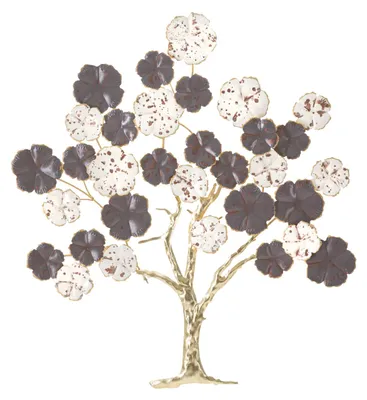 Produktbild von Mauro Ferretti 3D-Wandpaneel ALBERO PURPY Baum Multicolor 73,7x5x80cm