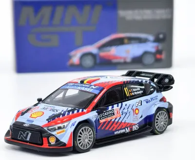 Obrázok produktu pre Hyundai i20 N Rally1 Hybrid nr11 2024 Rallye Monte-Carlo Winner - Mini GT 1:64