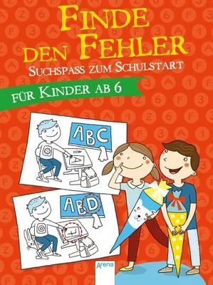 Produktbild von Suchspaß zum Schulstart. Finde den Fehler