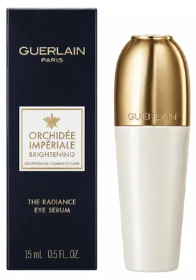 Obrázok produktu pre Guerlain Orchidée Impériale Brightening, Sérum na oči, 15 ml, Ženy, Proti tmavým kruhom, Proti tmavým škvrnám, Proti opuchu, Zjasnenie, Revitalizačný, Vyhladenie, Citlivá pokožka, Univerzálna pleť, Paraben