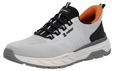 Produktbild von Rieker Slipper - Grau Textil : 42 : Normal Größe: 42 Weite: Normal