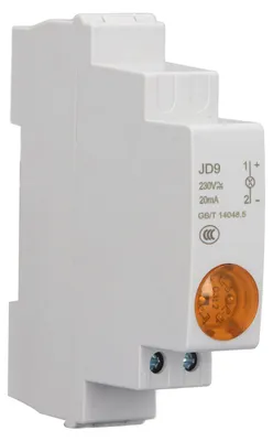 Produktbild von DIN-Schienen-LED-Anzeigeleuchte, Signalanzeigetyp für Verteilerkasten AC DC 230 V