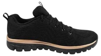 Produktbild von Skechers - "Graceful Get Connected" Sneaker für Damen PP17386 (38,5 EU) (Schwarz)