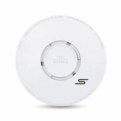 Image de Alecto SDX10 - Kit de détection de fumée et de monoxyde de carbone - Blanc