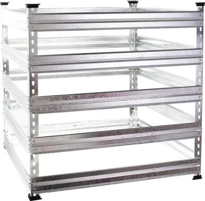Produktbild von Kompostbehälter 120x120cm - 1300L -Kompostbehälter - Nachhaltig & Robust
