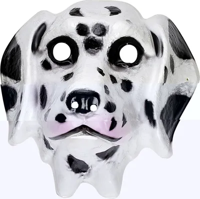 Produktbild von Maske Dalmatiner Kinder Tiermaske