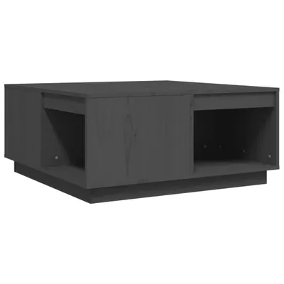 Immagine prodotto di Tavolino grigio 80x81x36,5 cm in legno di pino massiccio