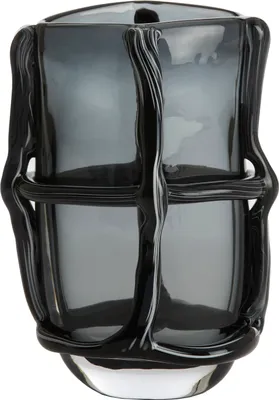 Produktbild von Light & Living - Vase ASHORO - 20,5x13x29cm - Grau