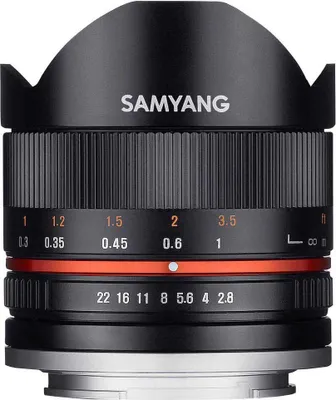Produktbild von Samyang 8 Mm F2.8 Ii Umc Sony E Kameralinse Schwarz  Schwarz One Size