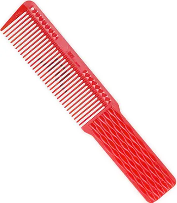 Produktbild von JRL Friseurkamm für präzises Blending & Fade, ergonomisch, 8,1 Zoll, Rot