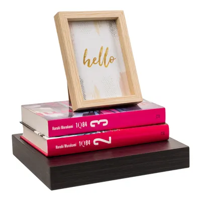 Produktbild von Bücherregal Wand, Wandregal 24x24 cm - Regal Wand, Schweberegal, Hängeregal