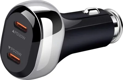 Produktbild von MMOBIEL Auto Ladegerät USB-C - 45W Zigarettenanzünder KFZ Adapter